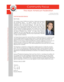 Community Focus � Federation Newsletter (Oct 2008)